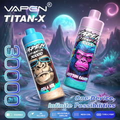 EU Warehouse VAPEN TITAN-X 30000 Puffs 30ml Disposable Vape Wholesale - EsmoVape