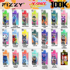 Wholesale FIZZY X-SPACE 100K Puffs Vape (EU Warehouse) - EsmoVape