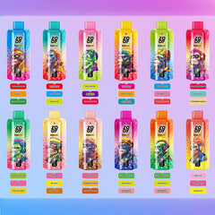 Wholesale ZOOY 6IN1 120K Puffs Disposable Vape (EU Warehouse)