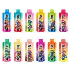 Wholesale ZOOY 6IN1 120K Puffs Disposable Vape (EU Warehouse)