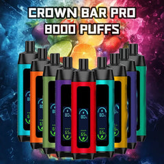 Al Fakher Crown Bar PRO 8000 Puffs Disposable Vape Wholesale - EsmoVape