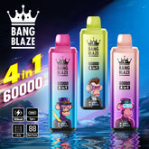 EU Warehouse BANG BLAZE 4IN1 60000 Puffs Disposable Vape Wholesale - EsmoVape