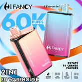 EU Warehouse HIFANCY TWIN MAX 60000 Puffs Disposable Vape Wholesale - EsmoVape