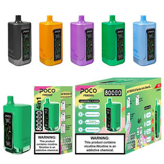 EU Warehouse POCO FR 4 in 1 80000 Puffs Disposable Vape Wholesale - EsmoVape