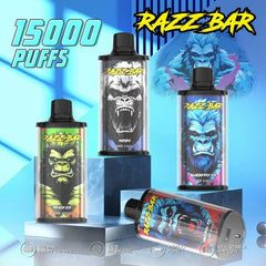 EU Warehouse Razz Bar 15000 Puffs 28ml Disposable Vape Wholesale - EsmoVape