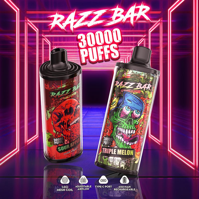 EU Warehouse Razz Bar 30000 Puffs Disposable Vape Wholesale - EsmoVape