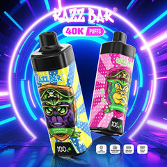 EU Warehouse Razz Bar 40000 Puffs Disposable Vape Wholesale - EsmoVape