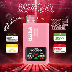 EU Warehouse Razz Bar Twis 40000 Puffs Disposable Vape Wholesale - EsmoVape