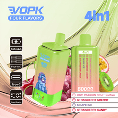 EU Warehouse VOPK FOUR FLAVORS 80000 Puffs Disposable Vape Wholesale - EsmoVape