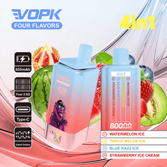 EU Warehouse VOPK FOUR FLAVORS 80000 Puffs Disposable Vape Wholesale - EsmoVape