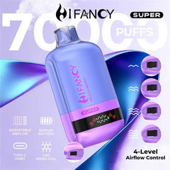 Wholesale HIFANCY SUPER 70000 Puffs Disposable Vape (EU Warehouse) - EsmoVape