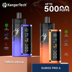 KangerTech SUBOX PRO 50000 Puffs Disposable Vape Wholesale - EsmoVape