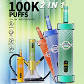 Wholesale MFU SHISHA X2 100K Puffs Hookah Vape (US Warehouse) - EsmoVape