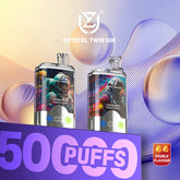 EU Warehouse UZY CRYSTAL TWIN 50000 Puffs Disposable Vape Wholesale - EsmoVape