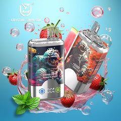 EU Warehouse UZY CRYSTAL TWIN 50000 Puffs Disposable Vape Wholesale - EsmoVape