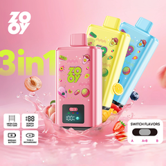 Wholesale ZOOY 3IN1 150k Puffs Vape (EU Warehouse)