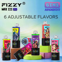 EU Warehouse FIZZY MAX III PRO 120K Puffs Disposable Vape Wholesale - EsmoVape
