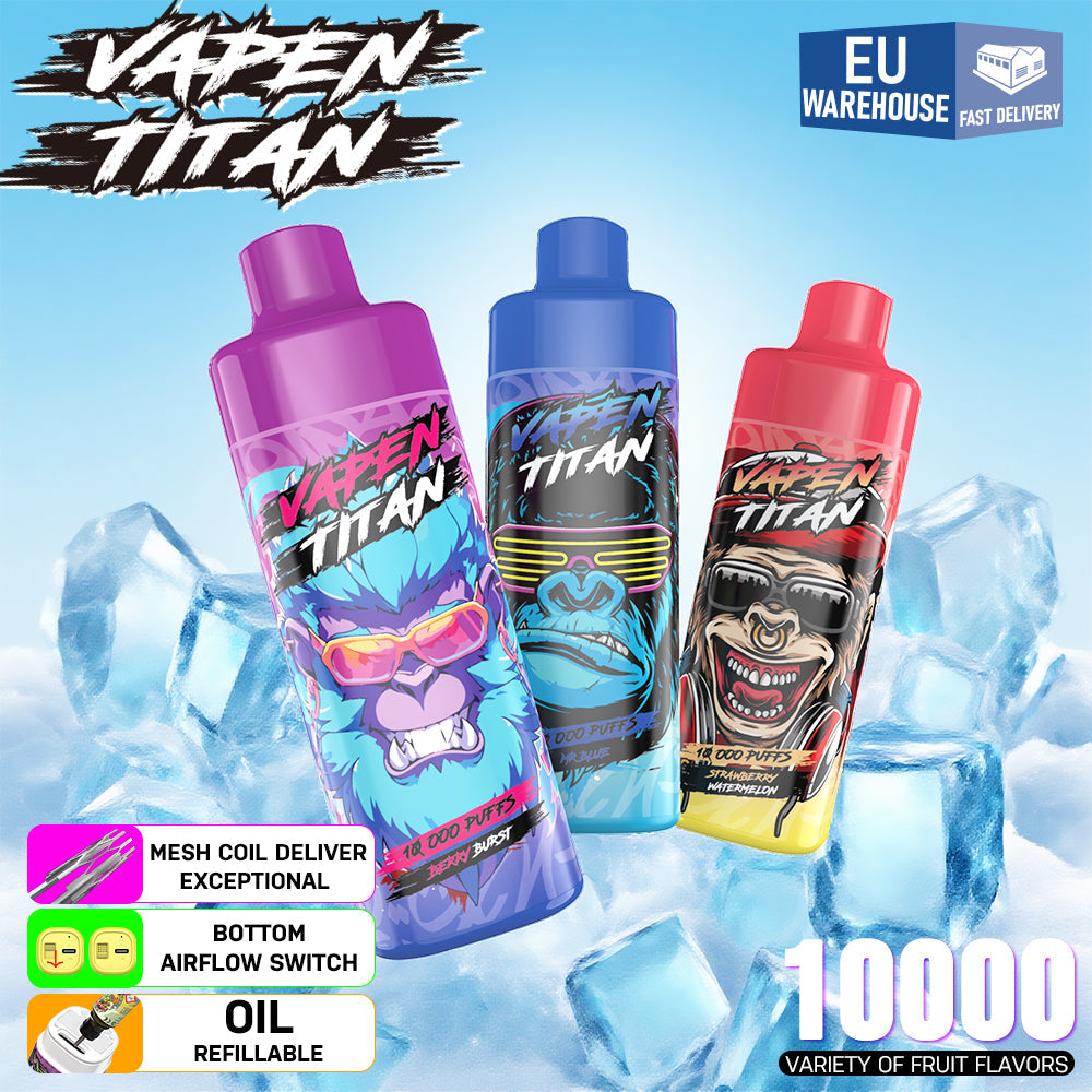 EU Warehouse VAPEN TITAN 10000 Puffs Disposable Vape Wholesale