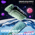 EU Warehouse VOZOL Gear Ice& Sweet 50000Puffs 30ml Disposable Vape Wholesale