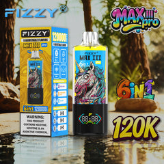 EU Warehouse FIZZY MAX III PRO 120K Puffs Disposable Vape Wholesale - EsmoVape