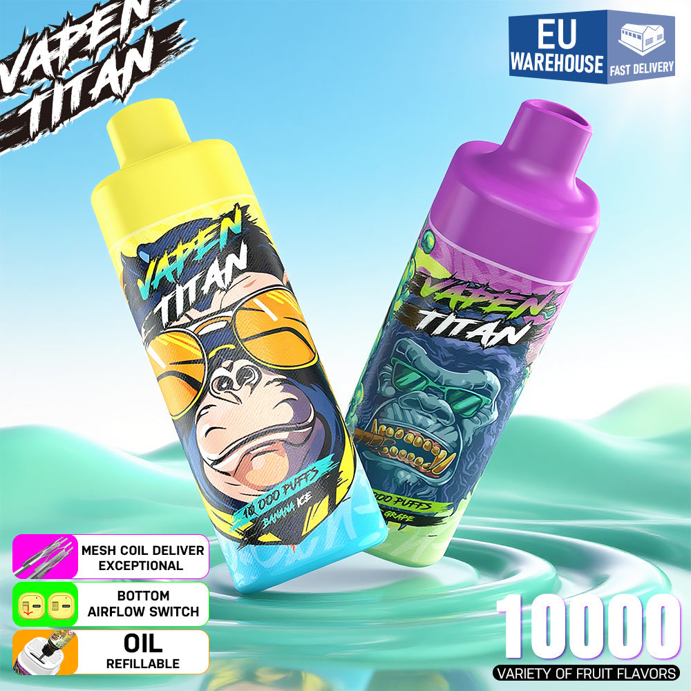 EU Warehouse VAPEN TITAN 10000 Puffs Disposable Vape Wholesale