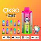 OKSO 6in1 120k Puffs Disposable Vape Wholesale - EsmoVape