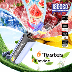 EU Warehouse Stagbar 6 IN 1 180K Puffs Disposable Vape Wholesale - EsmoVape