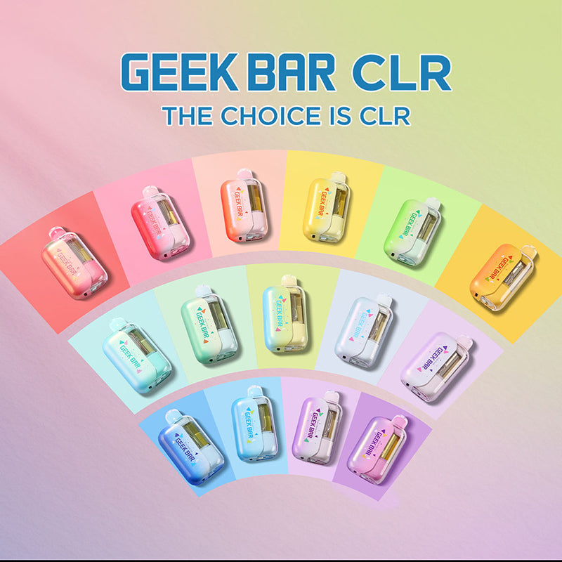 Geek Bar CLR 50000 Puffs Disposable Vape Wholesale - EsmoVape