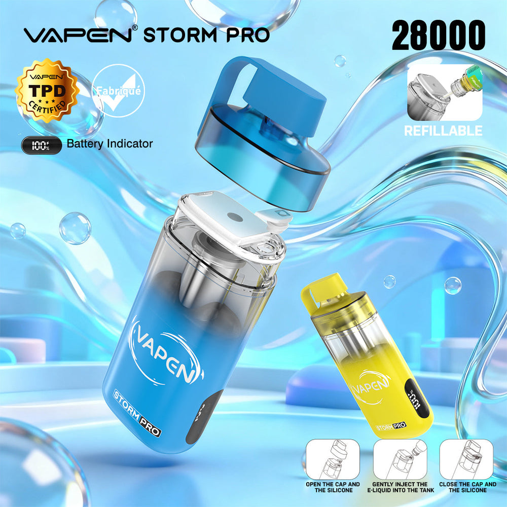 EU Warehouse VAPEN Storm Refillable Vape Wholesale - EsmoVape