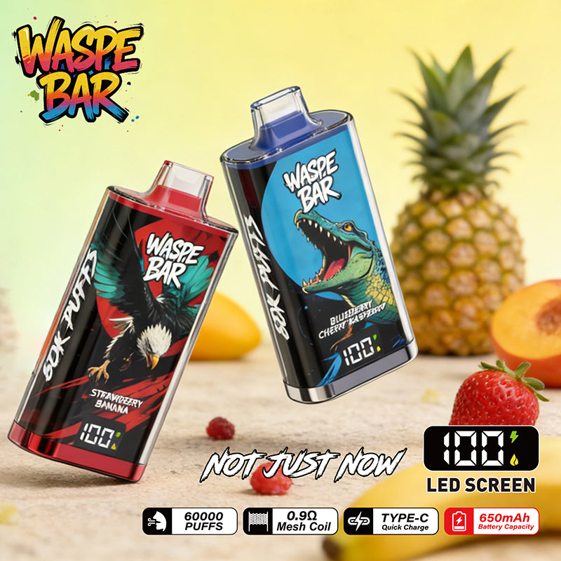 WASPE Bar 60000 Puffs Disposable Vape Wholesale - EsmoVape