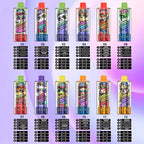 EU Warehouse WASPE Crystal 8 in 1  180K Puffs 68ml Disposable Vape Wholesale - EsmoVape