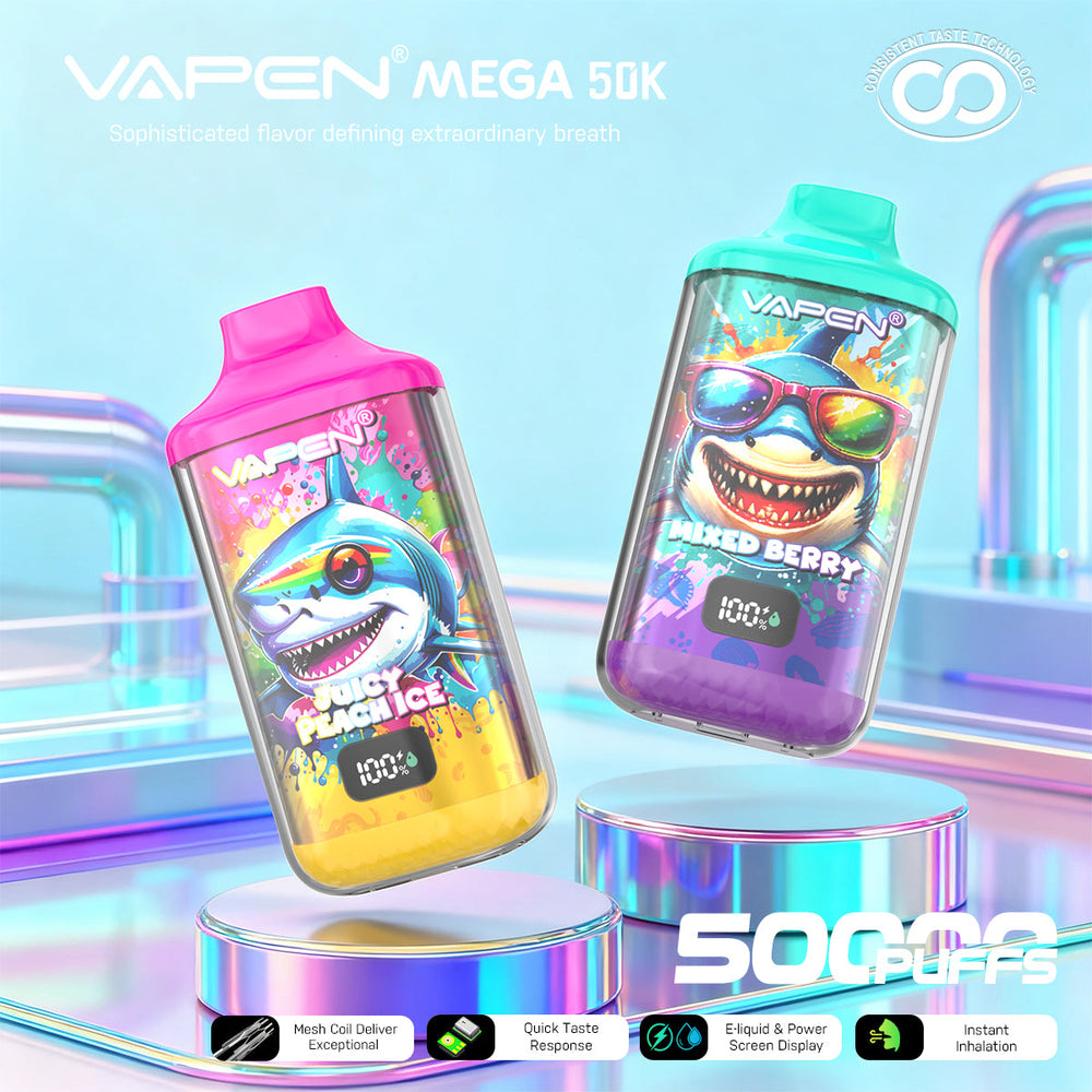 EU Warehouse VAPEN Mega 50000 Puffs Disposable Vape Wholesale - EsmoVape