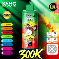 Wholesale BangLEGEND 300K Puffs 8-in-1 Disposable Vape - EsmoVape