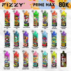 Wholesale FIZZY PRIME MAX 80000 Puffs Vape (EU Warehouse) - EsmoVape