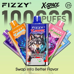 Wholesale FIZZY X-SPACE 100K Puffs Vape (EU Warehouse) - EsmoVape