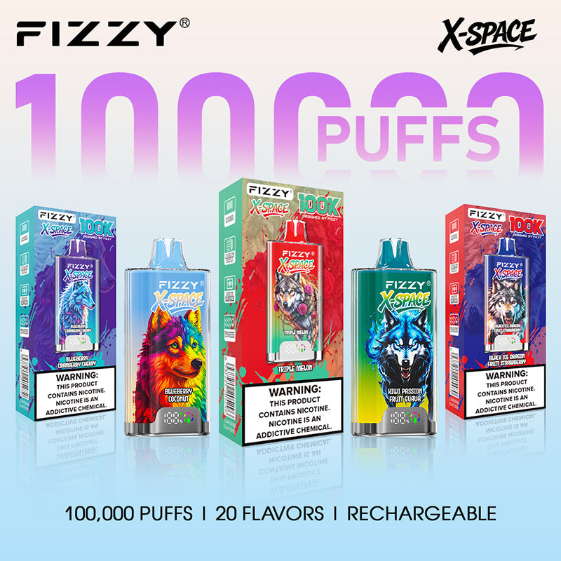 Wholesale FIZZY X-SPACE 100K Puffs Vape (EU Warehouse) - EsmoVape