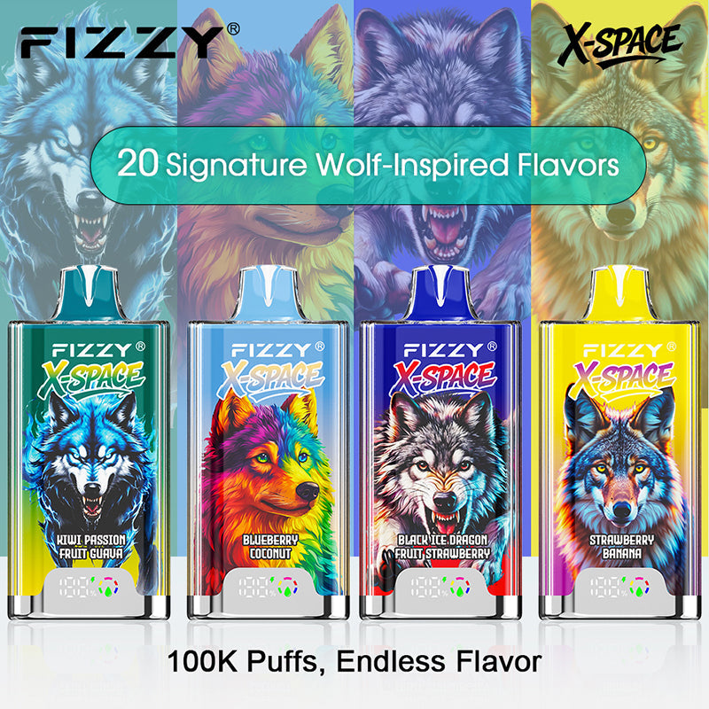 Wholesale FIZZY X-SPACE 100K Puffs Vape (EU Warehouse) - EsmoVape