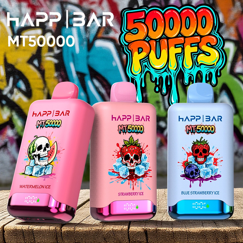Wholesale HAPP BAR MT 50000 Puffs Disposable Vape (EU Warehouse) - EsmoVape