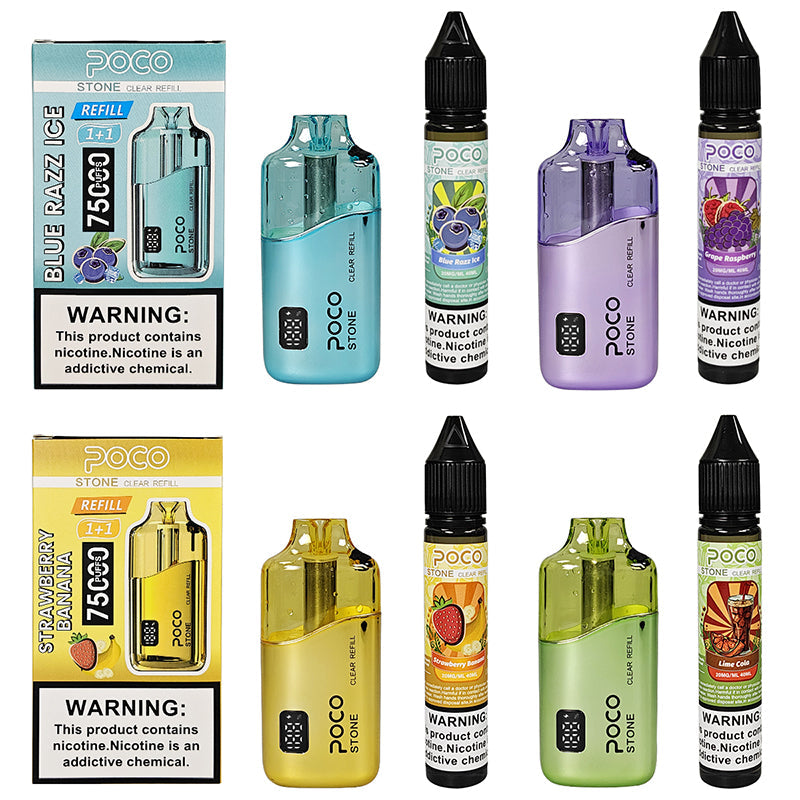 EU Warehouse POCO Stone 75000 Puffs Disposable Vape Wholesale - EsmoVape