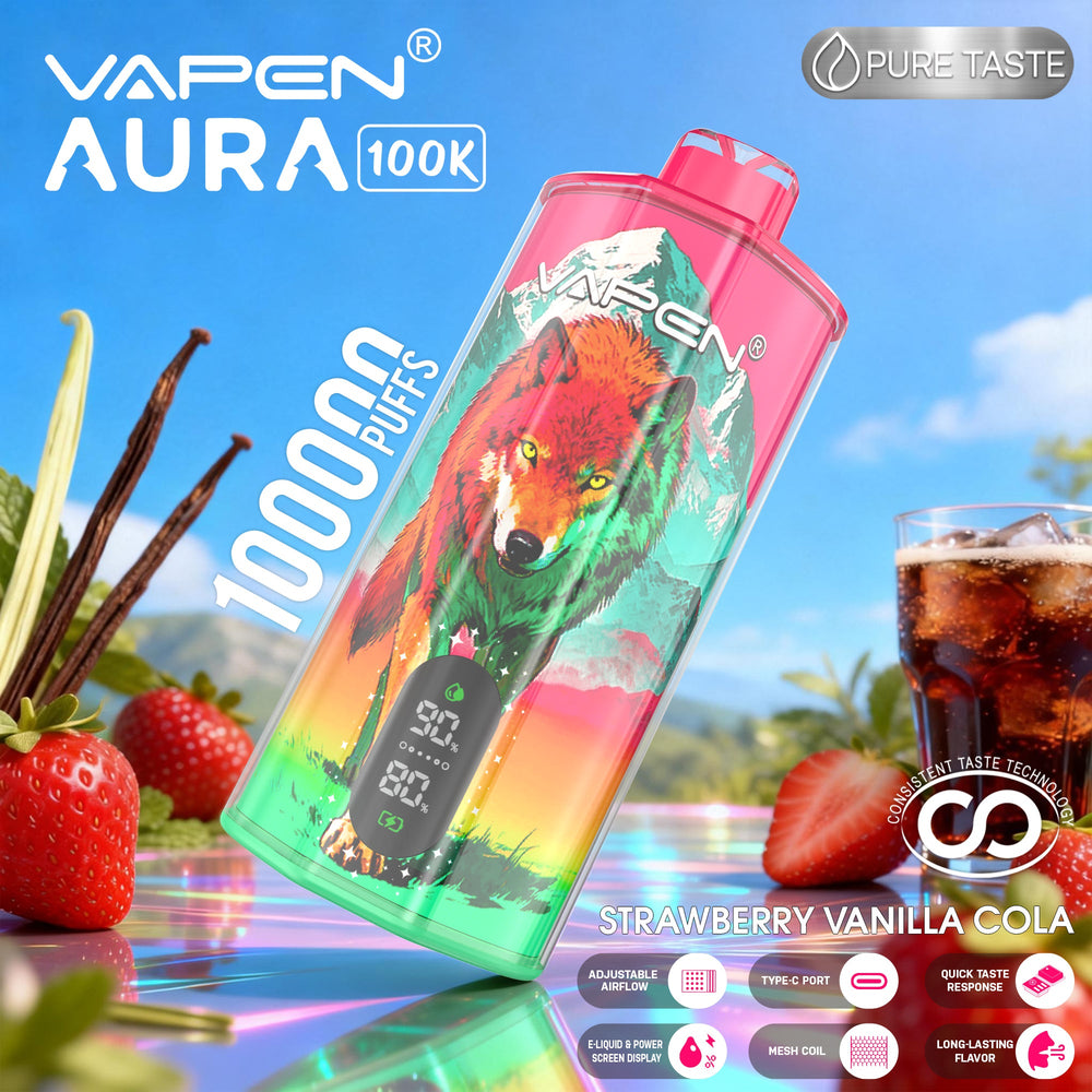 EU Warehouse VAPEN AURA 100K Puffs Disposable Vape Wholesale - EsmoVape