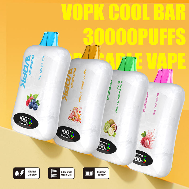 Wholesale VOPK COOL BAR 30000 Puffs Disposable Vape - EsmoVape
