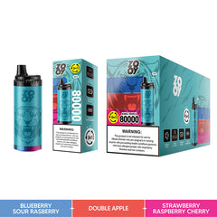 Wholesale ZOOY King Triple 3in1 80000 Puffs Vape (EU Warehouse)
