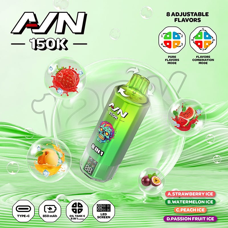 EU Warehouse AIVONO AIM AVN 150k Puffs Disposable Vape Wholesale - [Esmo]