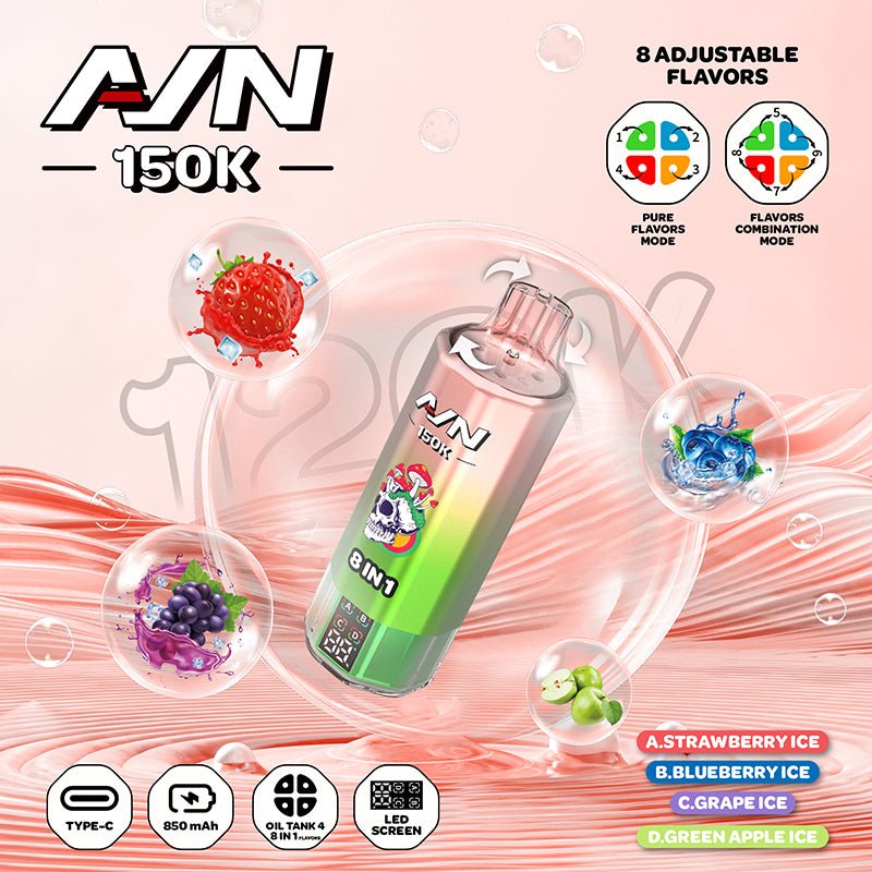 EU Warehouse AIVONO AIM AVN 150k Puffs Disposable Vape Wholesale - [Esmo]