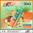 EU Warehouse AIVONO AIM FATBEAR 80000 Puffs Disposable Vape Wholesale - [Esmo]
