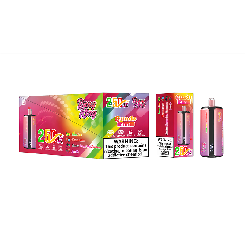 Wholesale BANG KING 4-in-1 250K Puffs Vape(EU Warehouse) - EsmoVape