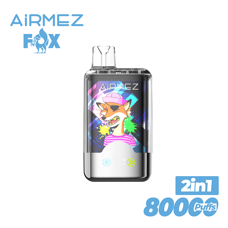 EU Warehouse Airmez FOX 2 IN 1 80000 Puffs Disposable Vape Wholesale - EsmoVape