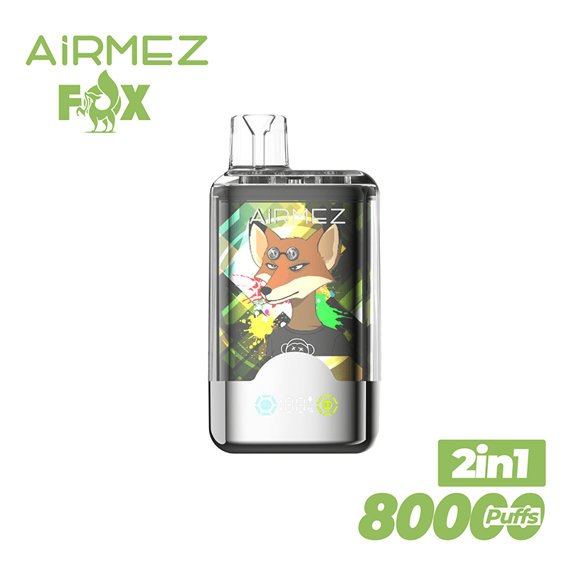 EU Warehouse Airmez FOX 2 IN 1 80000 Puffs Disposable Vape Wholesale - [Esmo]
