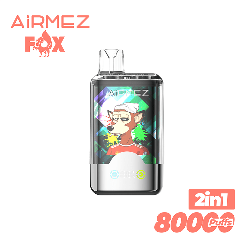 EU Warehouse Airmez FOX 2 IN 1 80000 Puffs Disposable Vape Wholesale - EsmoVape