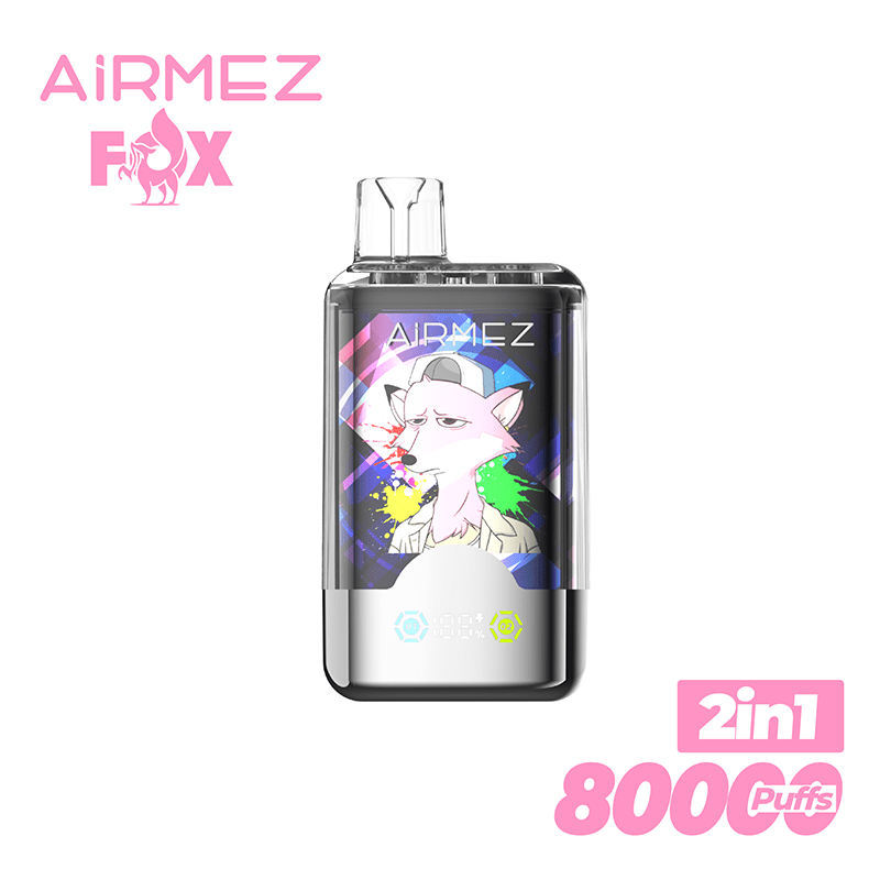 EU Warehouse Airmez FOX 2 IN 1 80000 Puffs Disposable Vape Wholesale - EsmoVape
